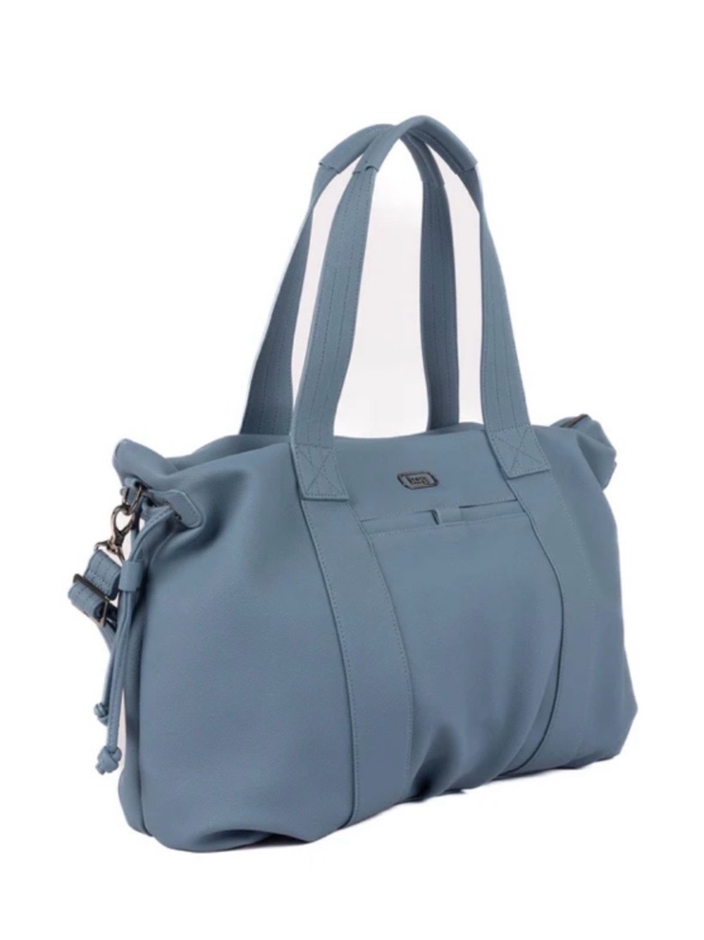 Lug PIPER VL Denim Drift Blue Tote Weekender Carryon with Crossbody Strap NWT - Picture 2 of 9